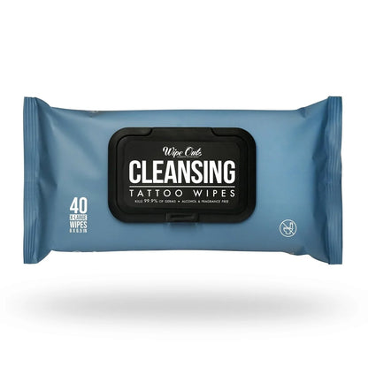 Wipe Outz Cleansing Tattoo Wipes — Pack of 40