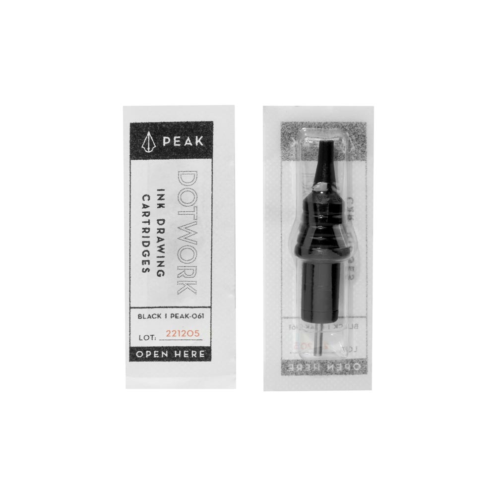 Peak Dotwork Ink Drawing Cartridge — Box of 20 - Ultimate Beauty