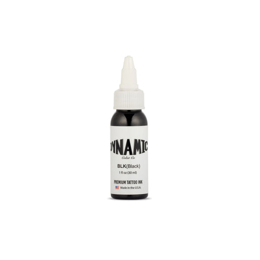 Dynamic Black Tattoo Ink - 1oz. Bottle - Painful Pleasures