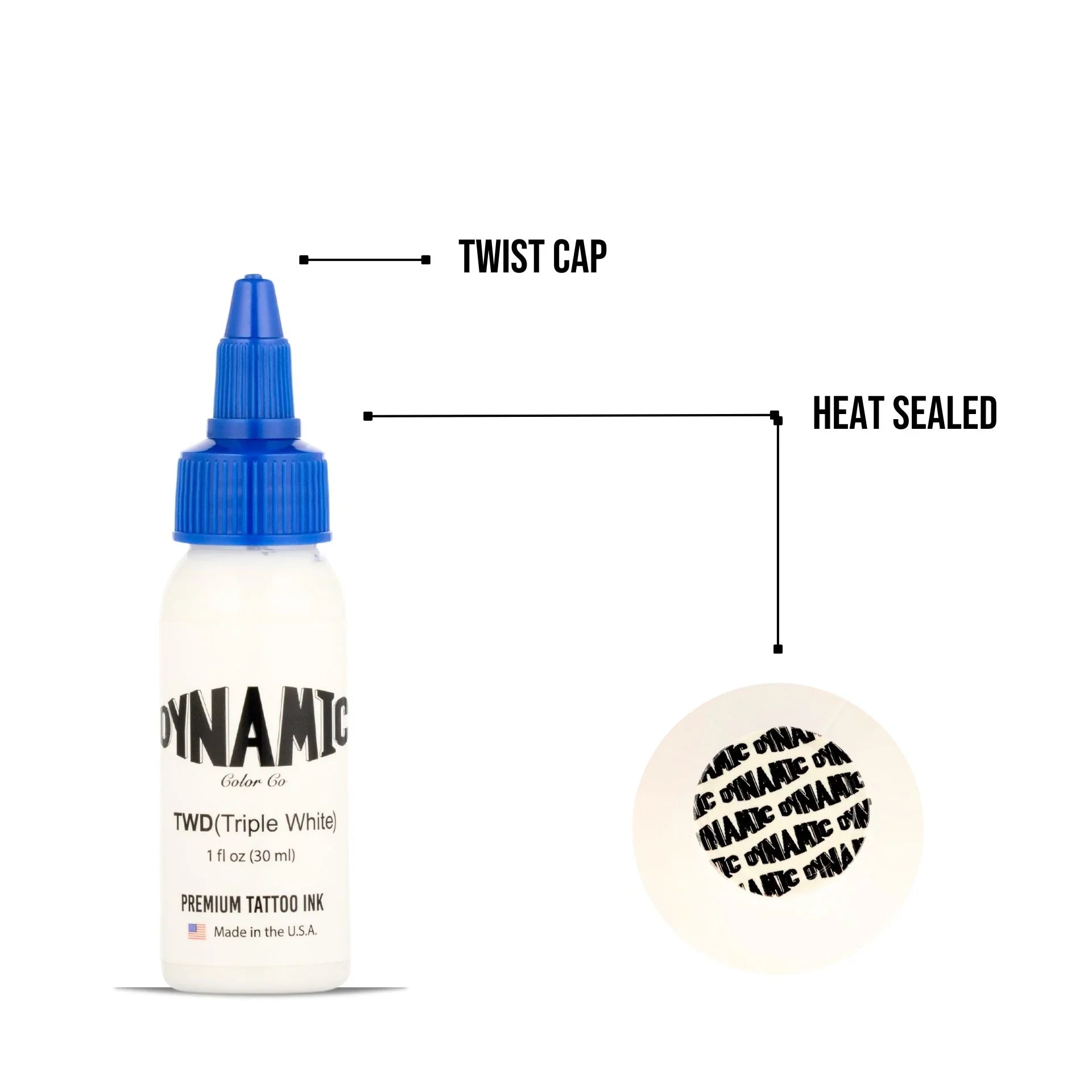 Dynamic Triple White Tattoo Ink 4