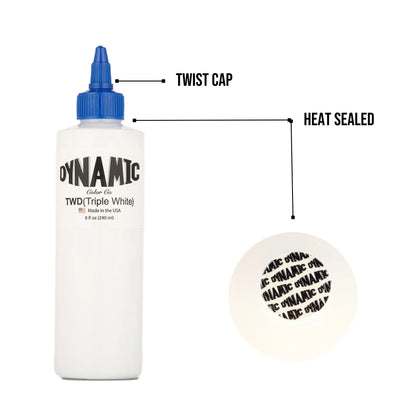 Dynamic Triple White Tattoo Ink 9