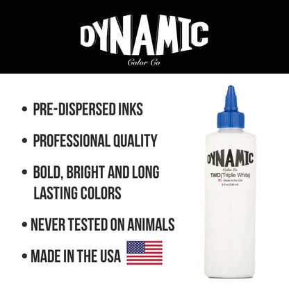 Dynamic Triple White Tattoo Ink 10
