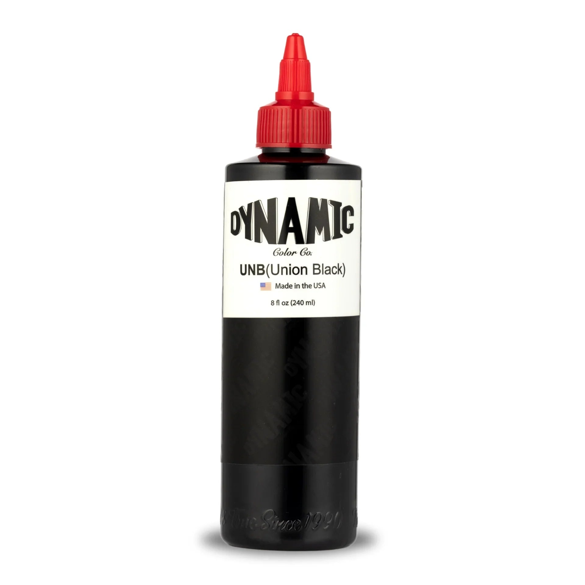 Dynamic Union Black Tattoo Ink - 8oz Bottle