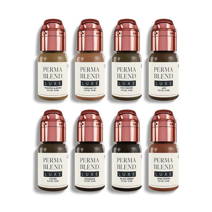 Luxe Brow Chicka Wow Wow Brow Set — Luxe Perma Blend — 8 1/2oz Bottles - Ultimate Beauty