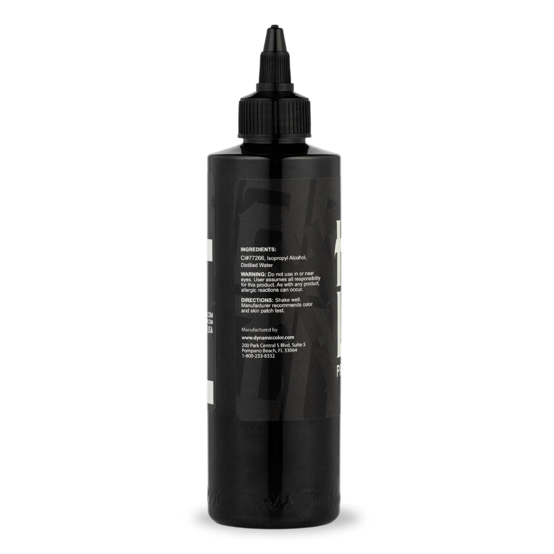 Dynamic Black Hardline Tattoo Ink — 8oz Bottle - Ultimate Beauty