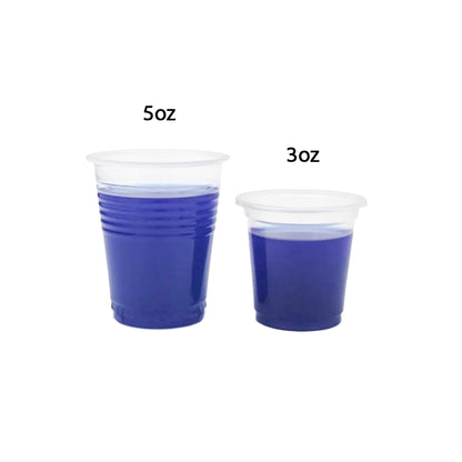 Saferly 3oz Disposable Plastic Rinse Cups - Ultimate Beauty
