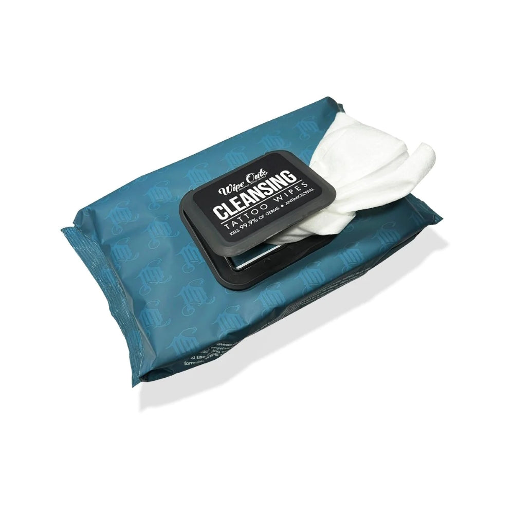 Wipe Outz Cleansing Tattoo Wipes — Pack of 40 - Ultimate Beauty
