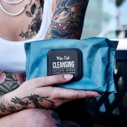 Wipe Outz Cleansing Tattoo Wipes — Pack of 40 - Ultimate Beauty