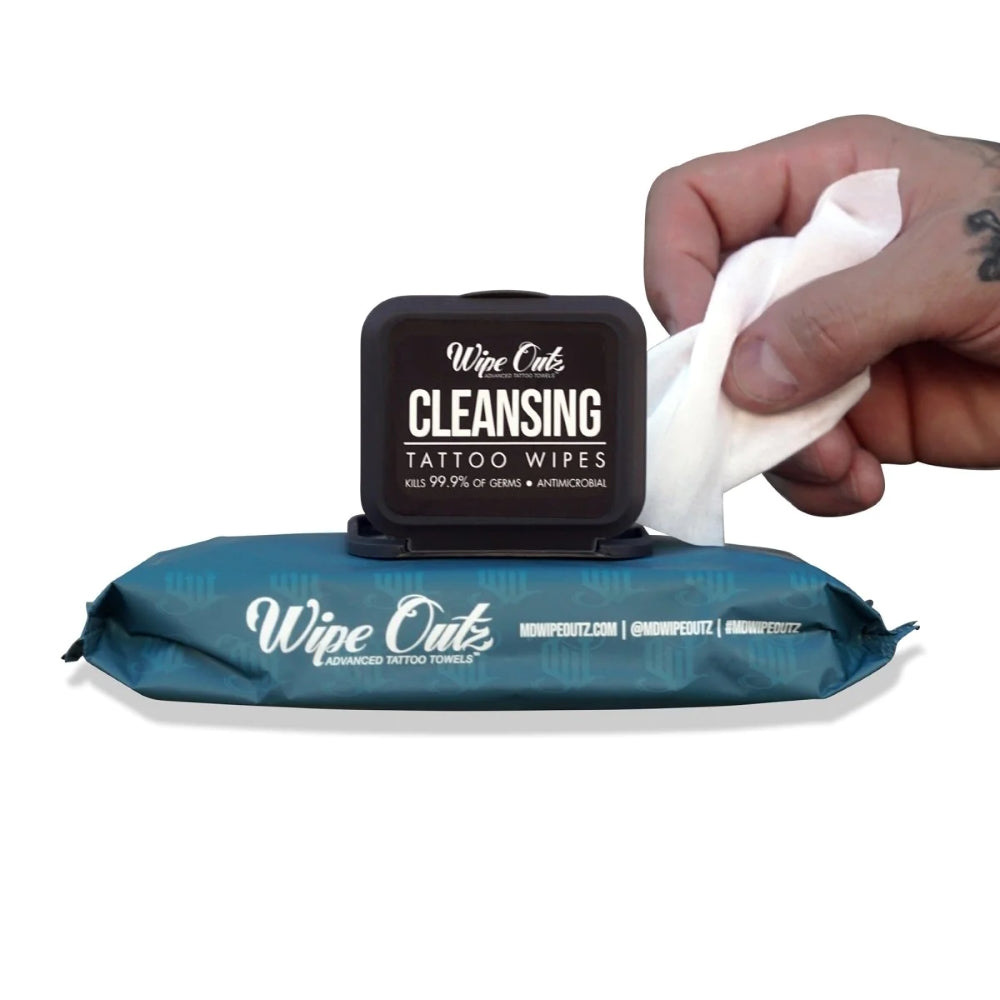 Wipe Outz Cleansing Tattoo Wipes — Pack of 40 - Ultimate Beauty