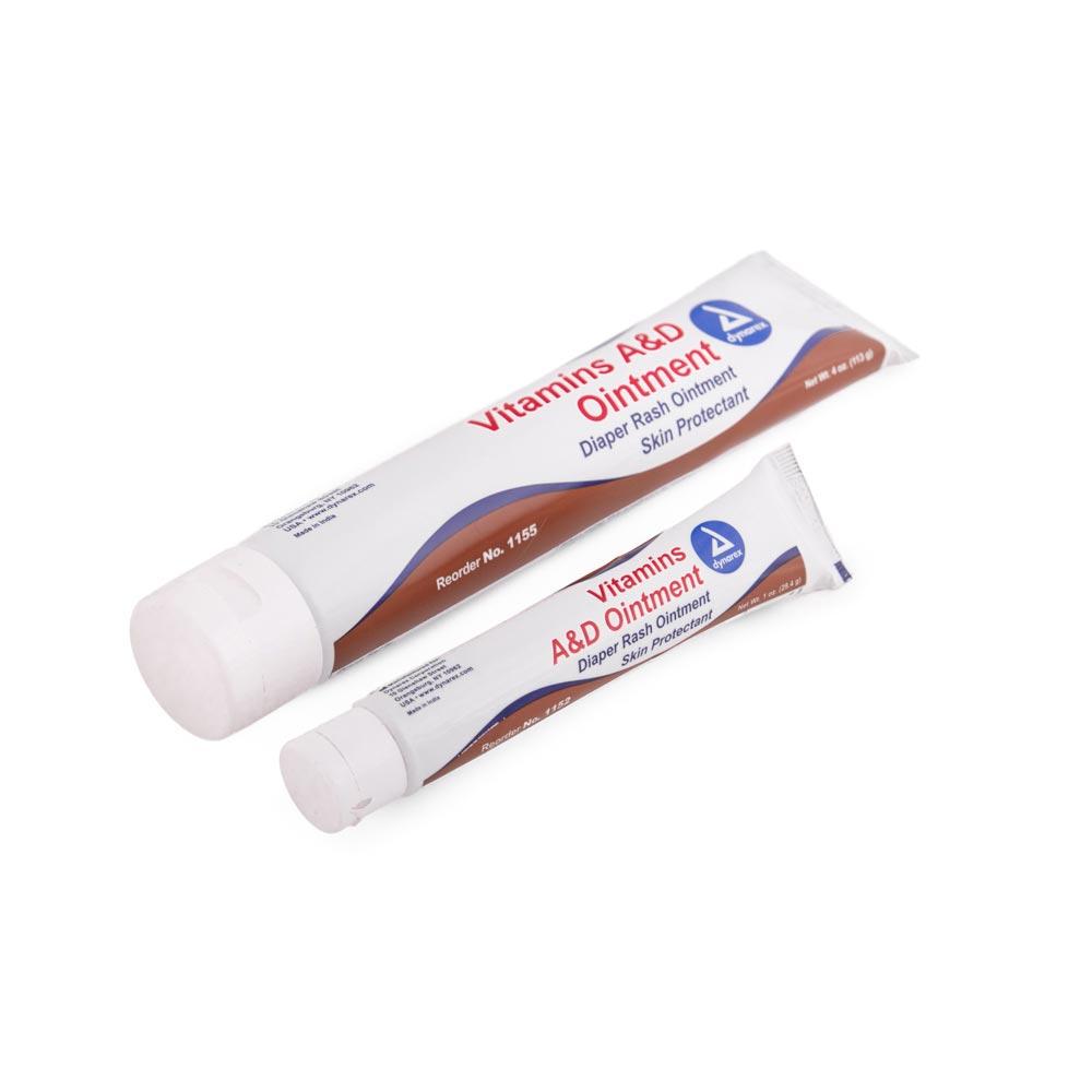 Vitamins A & D Ointment — 4oz Tube (comparison with 1oz)
