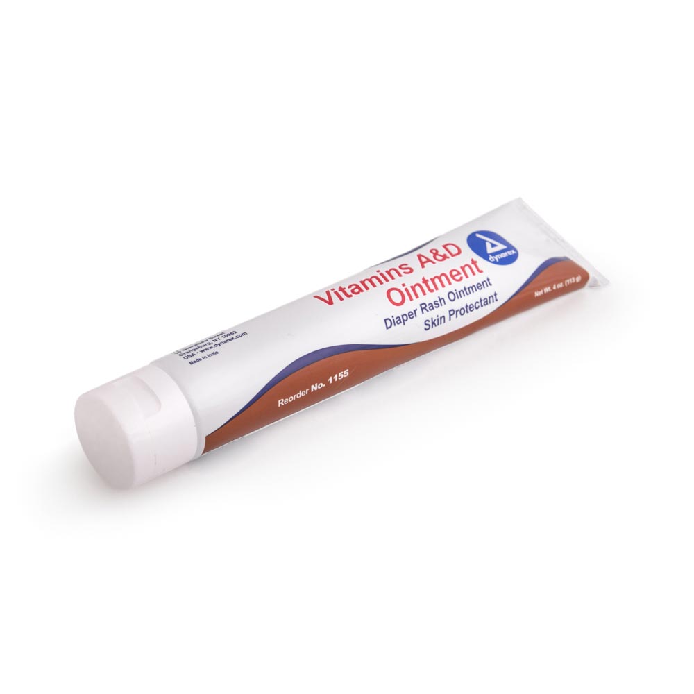 Vitamins A & D Ointment — 4oz Tube (front label)