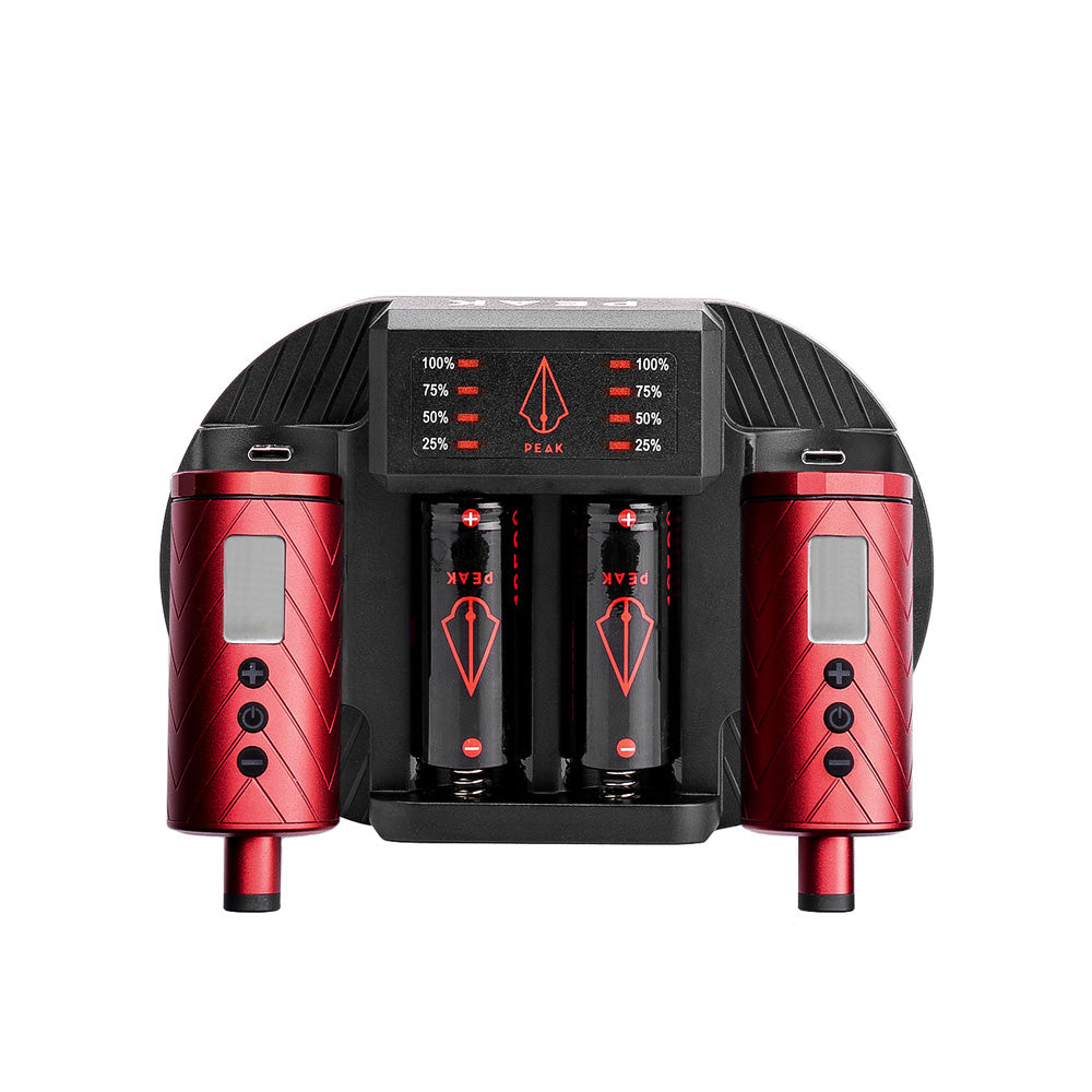 Peak Charging Dock + Forge Reloadable Battery Packs Bundle - Ultimate Beauty