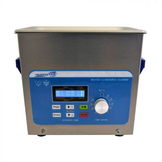 Sharpertek Ultrasonic Cleaner with Basket — 3 Quart - Ultimate Beauty