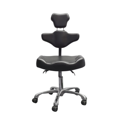 Fellowship Adjustable Tattoo Artist Chair 9973 (angled view)