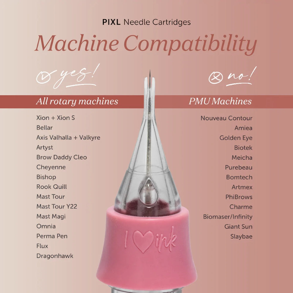 Tina Davies PIXL Needle Cartridge Sampler Pack — Box of 10 - Ultimate Beauty
