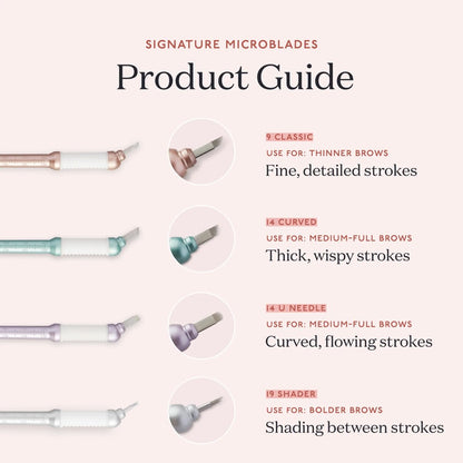 Tina Davies U Needle Microblade — Box of 10 - Ultimate Beauty