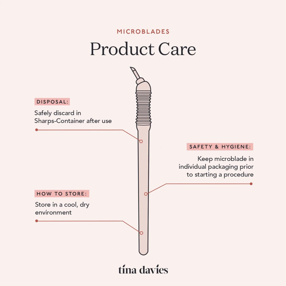 Tina Davies U Needle Microblade — Box of 10 - Ultimate Beauty