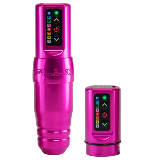 Microbeau Flux S Wireless Tattoo Machine with 2 PowerBolts - Ultimate Beauty