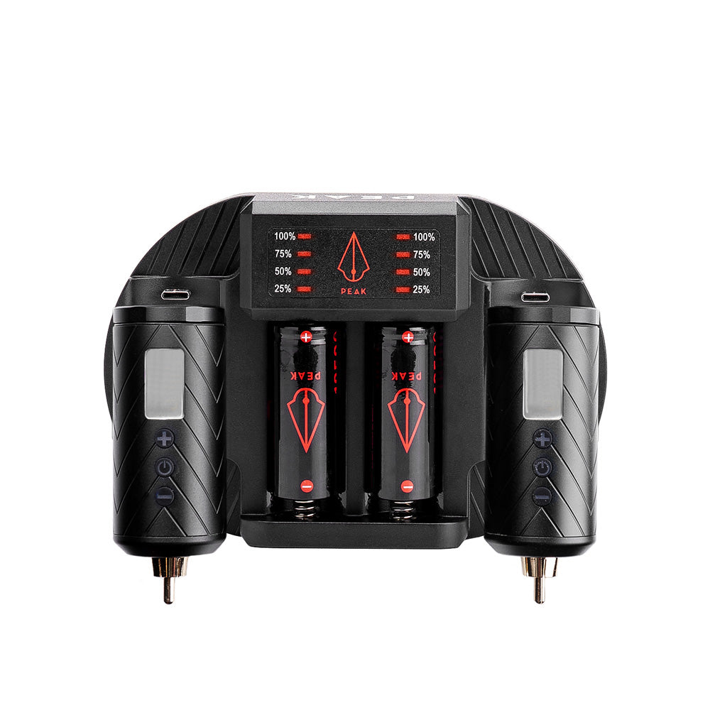 Peak Charging Dock + Forge Reloadable Battery Packs Bundle - Ultimate Beauty