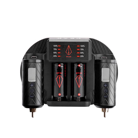 Peak Charging Dock + Forge Reloadable Battery Packs Bundle - Ultimate Beauty