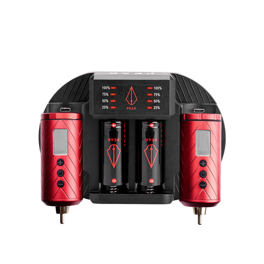 Peak Charging Dock + Forge Reloadable Battery Packs Bundle - Ultimate Beauty