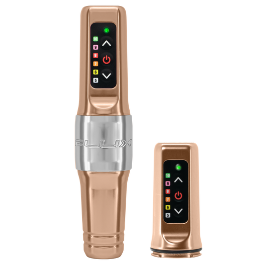 Microbeau Flux Mini Permanent Makeup Machine with 2 Battery Packs - 2.5mm - Ultimate Beauty