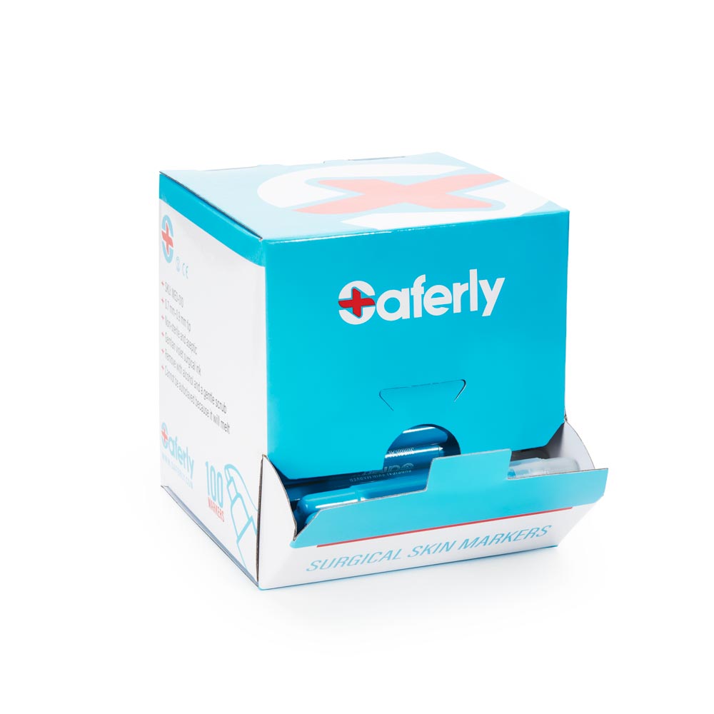 Saferly Ultra Fine Tip Surgical Skin Marker — Mini Max Marker — Price Per 1 or Case of 100 - Ultimate Beauty