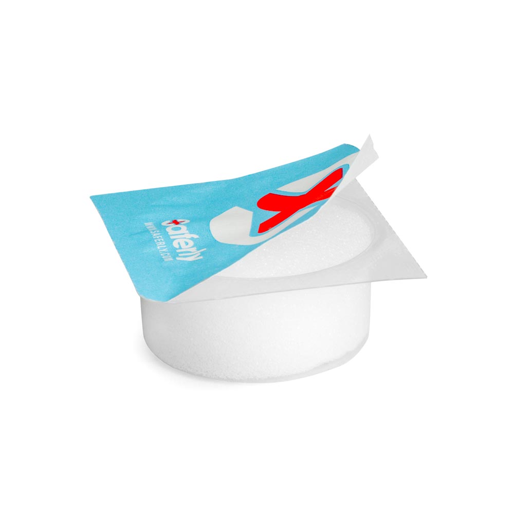 Saferly Rinse Caps with Foam — Box of 24 - Ultimate Beauty