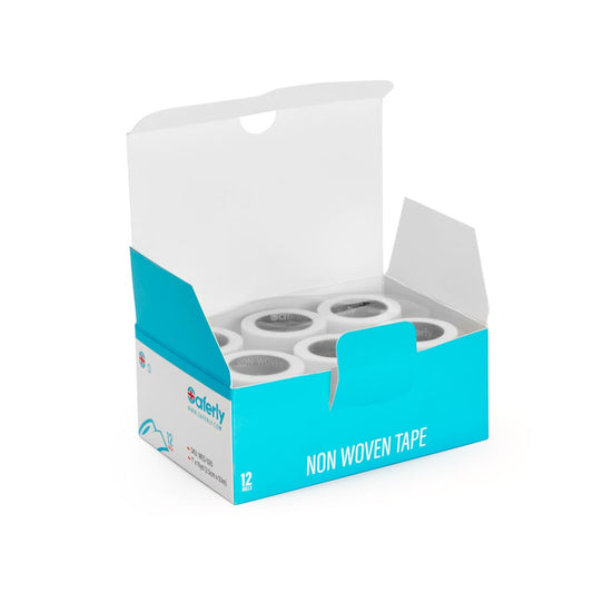 Saferly Non-Woven Paper Medical Cloth Tape — 1" - Ultimate Beauty