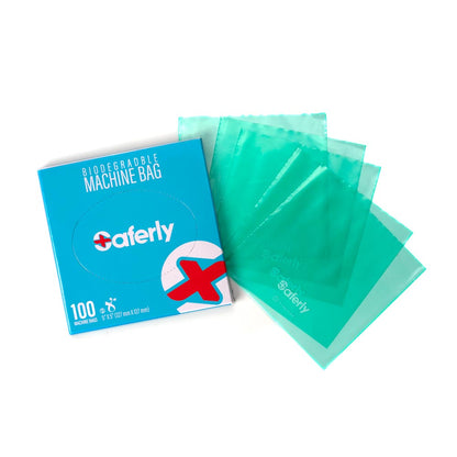 Saferly Biodegradable Machine Bags - Price Per Box of 100 - Ultimate Beauty