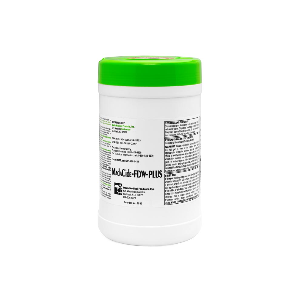 Tub of Madacide-FD Wipes — Medical Grade Infection Control - Ultimate Beauty