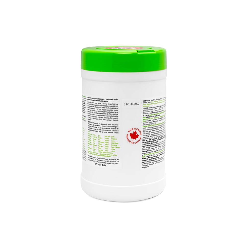 Tub of Madacide-FD Wipes — Medical Grade Infection Control - Ultimate Beauty