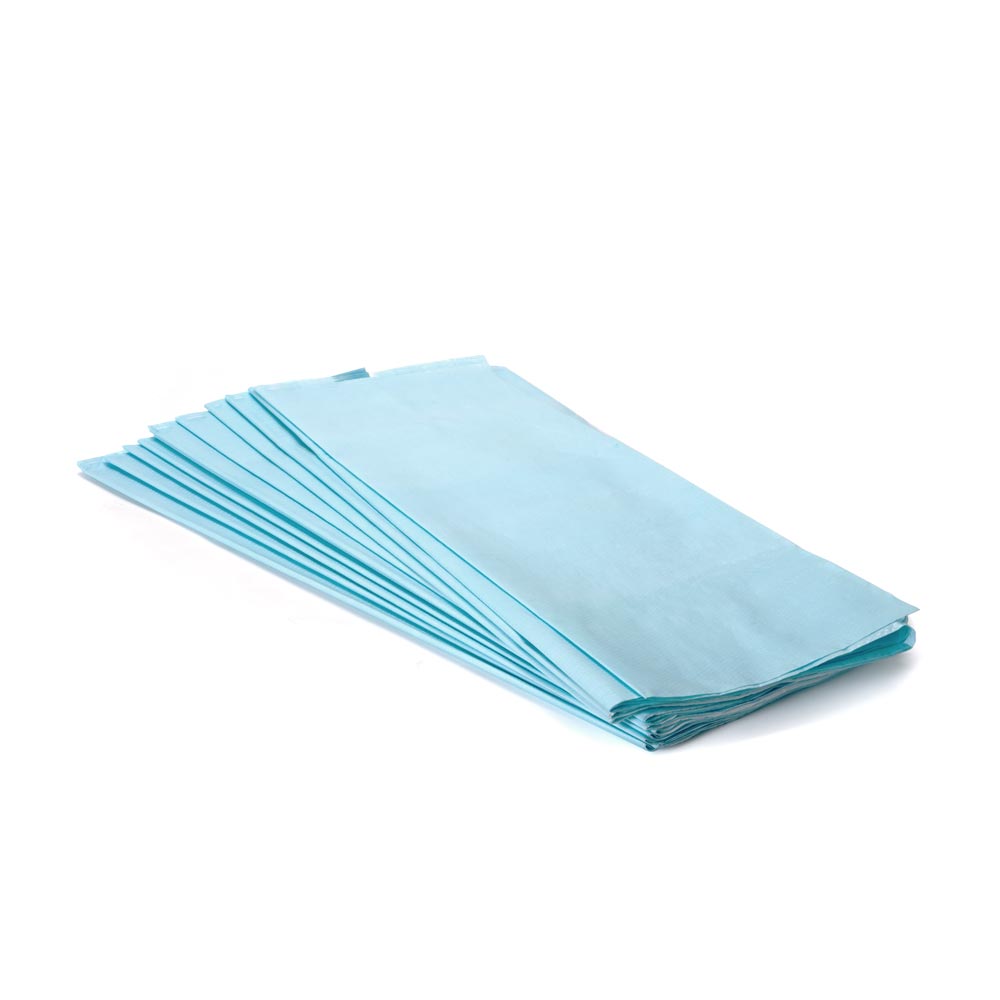 Saferly Blue Drape Cloth Sheets — 40" x 60" — Bag of 10 or Case of 100 - Ultimate Beauty