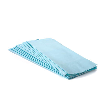 Saferly Blue Drape Cloth Sheets — 40" x 60" — Bag of 10 or Case of 100 - Ultimate Beauty
