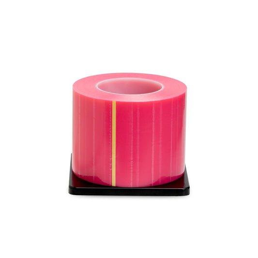 Saferly Pink Barrier Film + Dispenser Box — 4” x 6” Sheets — Price Per Roll - Ultimate Beauty