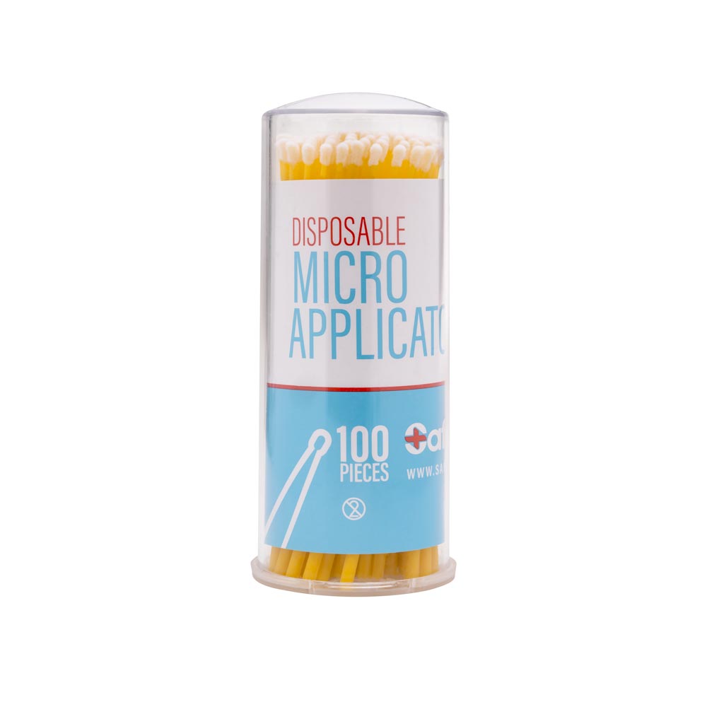 Saferly Disposable Micro Applicators — 100 Pieces — Pick Diameter - Ultimate Beauty