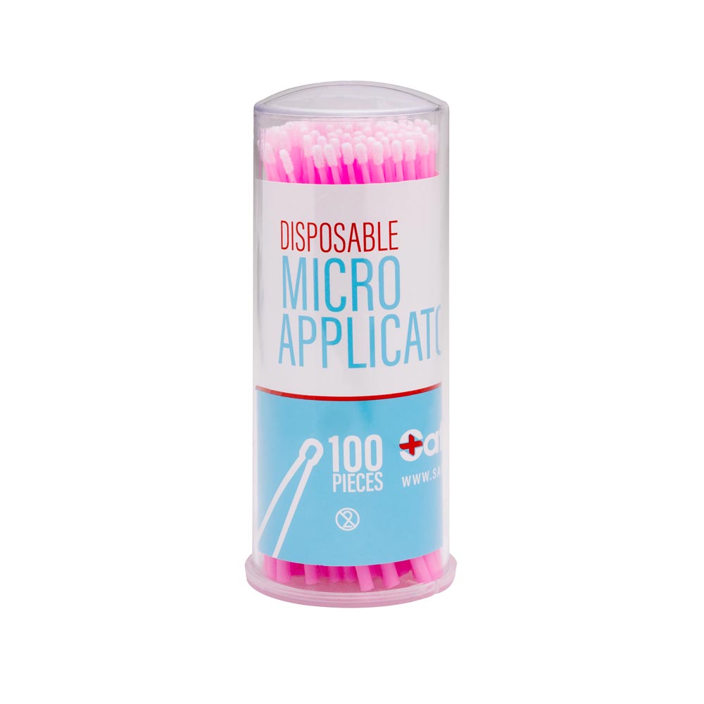 Saferly Disposable Micro Applicators — 100 Pieces — Pick Diameter - Ultimate Beauty