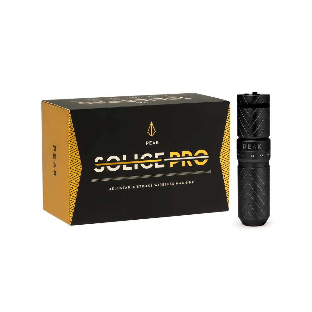 Peak Solice Pro Adjustable Stroke Wireless Pen Tattoo Machine - Ultimate Beauty