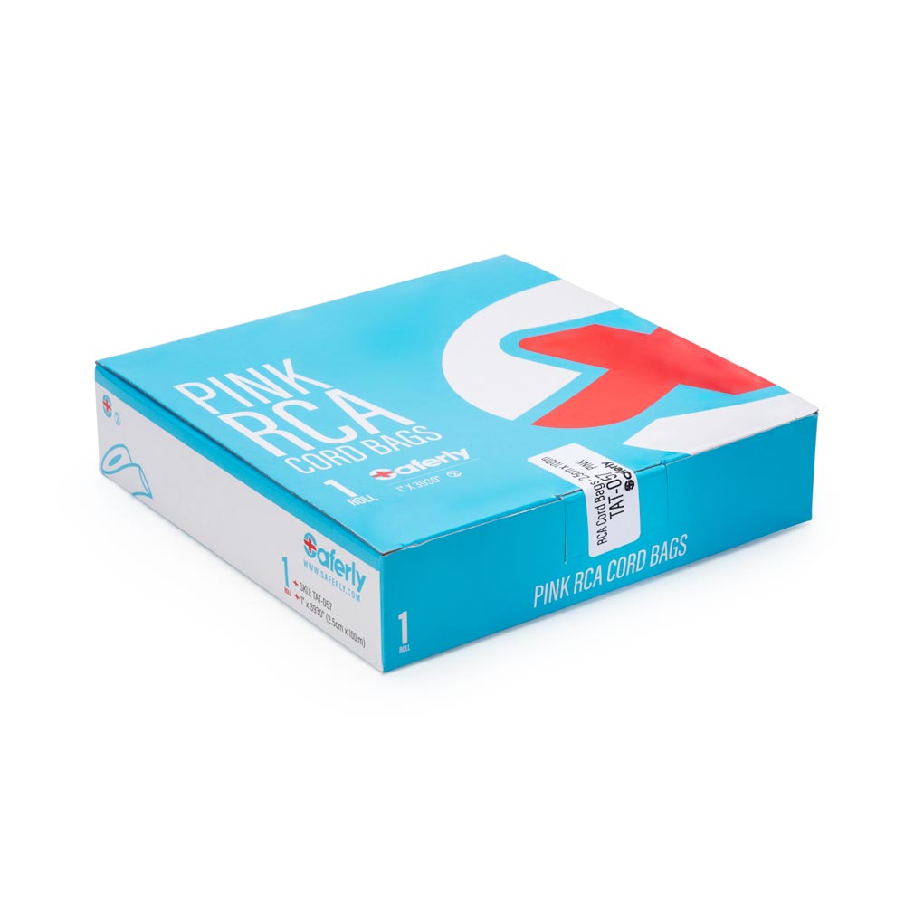 Saferly Pink RCA Cord Tubing — 1” x 327” — Price Per Roll - Ultimate Beauty