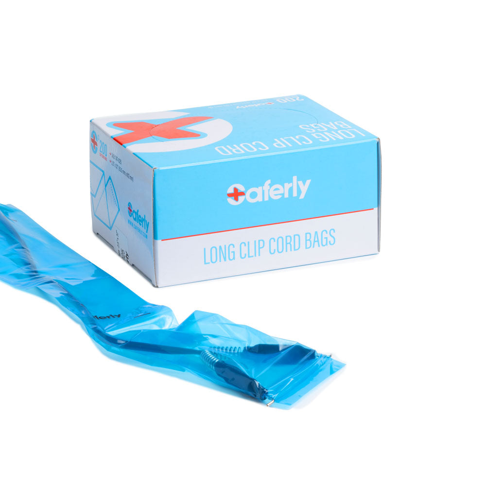 Saferly Disposable Black Aprons — Pack of 100 - Ultimate Beauty