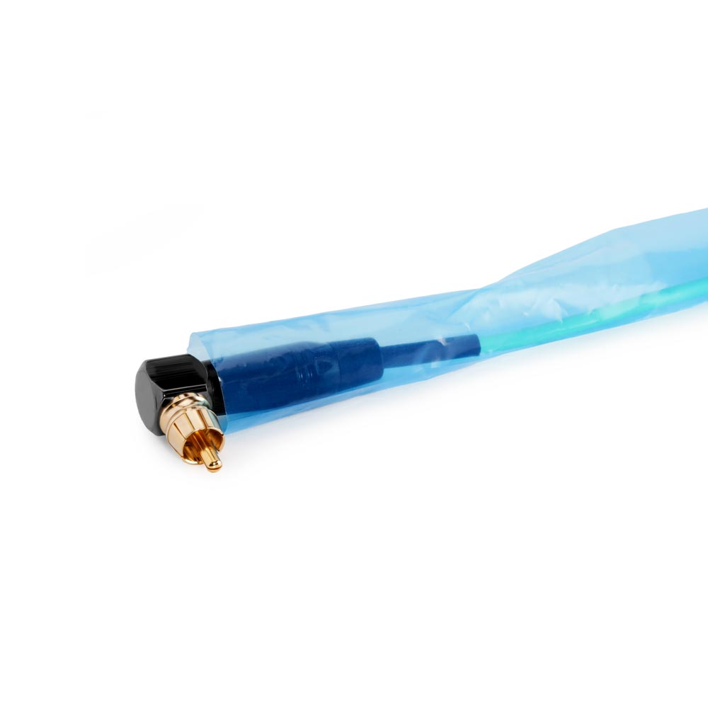 Saferly Clip Cord Sleeves + Machine Bags — Blue — Cut-to-Length Roll - Ultimate Beauty