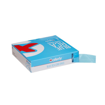 Saferly Clip Cord Sleeves + Machine Bags — Blue — Cut-to-Length Roll - Ultimate Beauty