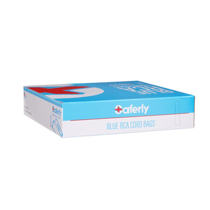 Saferly Clip Cord Sleeves + Machine Bags — Blue — Cut-to-Length Roll - Ultimate Beauty