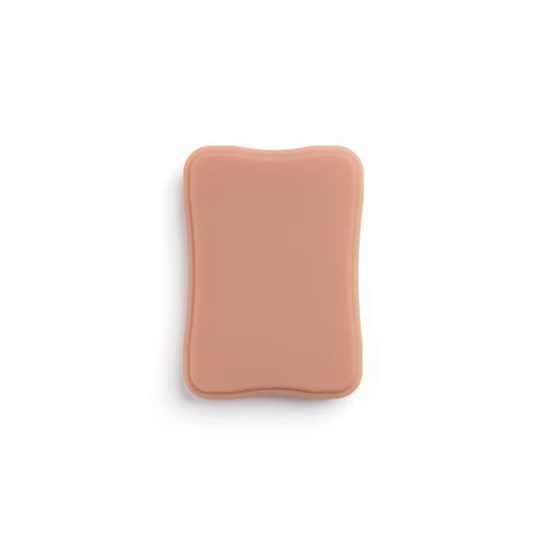 A Pound of Flesh Micro Series Tattooable Synthetic Small Square Plaque in Fitzpatrick Tone 3