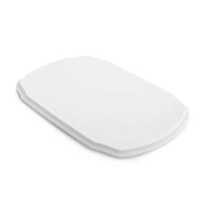 A Pound of Flesh Tattooable Rounded Plaque — White — Laying Flat