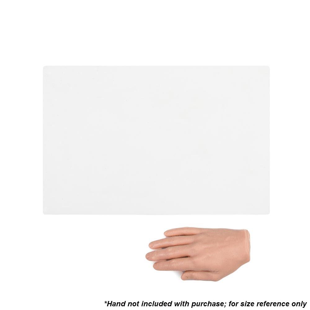 A Pound of Flesh Tattooable Synthetic Canvas — Synthetic Hand Size Comparison
