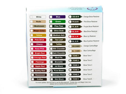 BioTouch Pure Single Use Pigment - Box Back