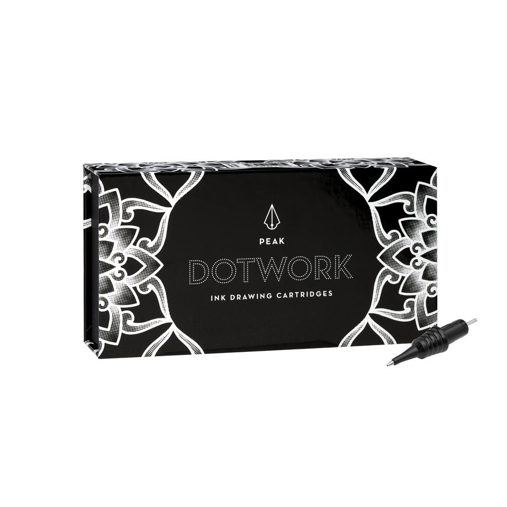 Peak Dotwork Ink Drawing Cartridge — Box of 20 - Ultimate Beauty