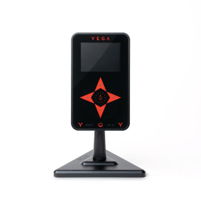 Peak Vega Tattoo Power Supply — Black (straight on)