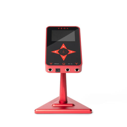 Peak Vega Magnetic Tattoo Power Supply — Red (bottom connections)